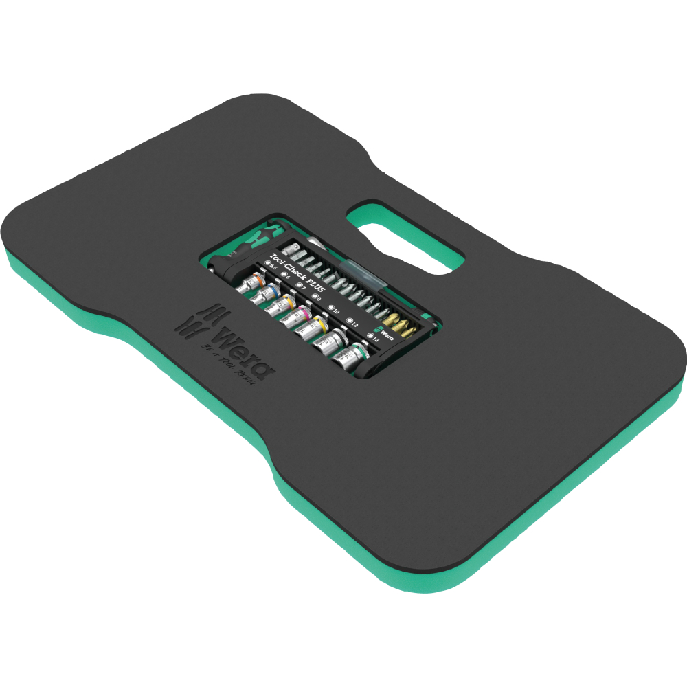 Wera Knie- und Handschmeichler Set 9515 40-teilig mit Tool-Check PLUS