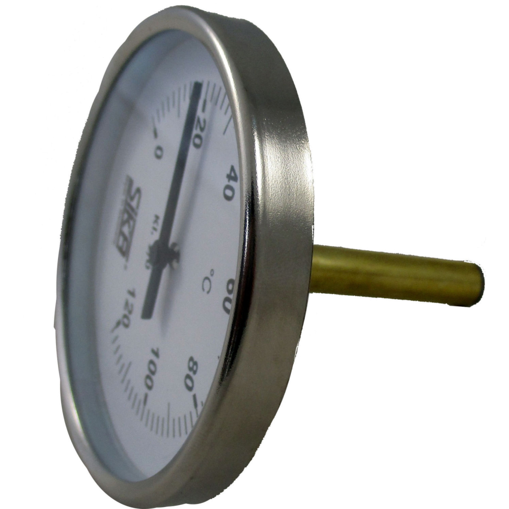 Wolf Thermometer Bimetall NG80 L:63mm für FWS, LS
