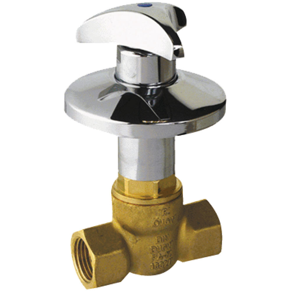 AIPS UP-Kolbenschieber SEPP UPK UP 2753 DN 20, IG, mit Dreisterngriff kalt/warm,