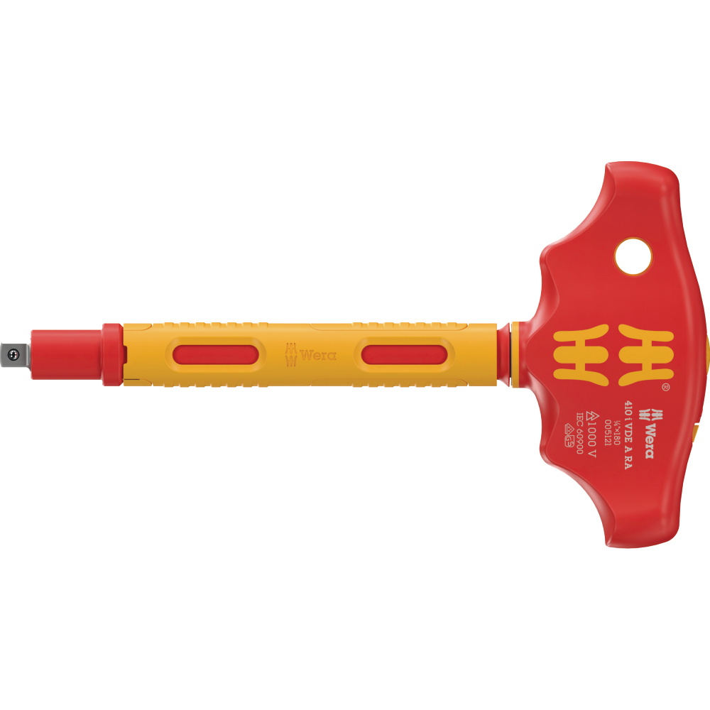 Adapterschraubendreher 410 i VDE A RA 1/4" Wera