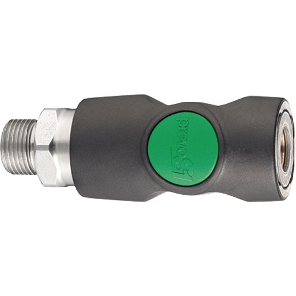 Sicherheitsschnellkupp- lung mit AG 1/4"