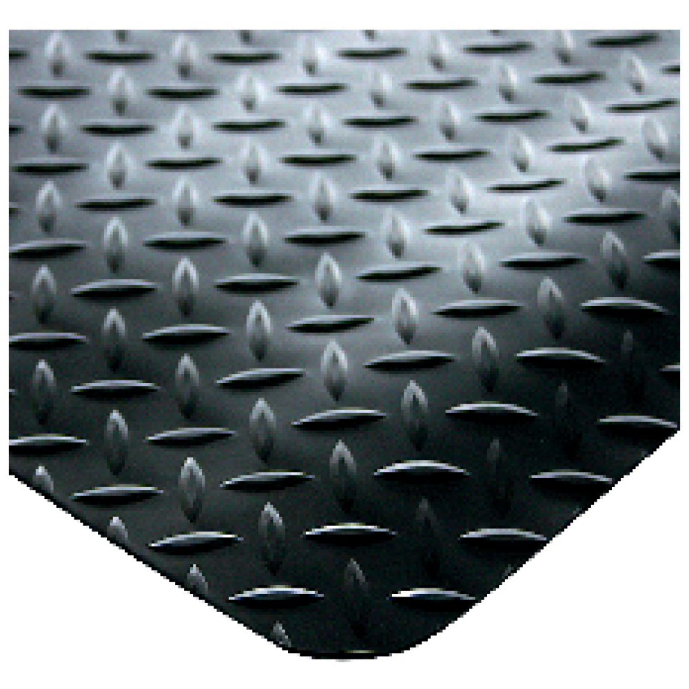 Anti-Ermüdungsmatte Deckplate B150 cmxlfd.M schwarz