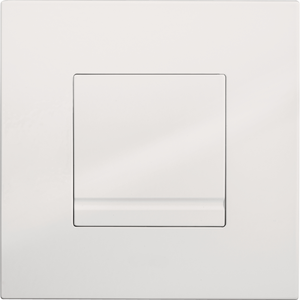 FORMAT Tec Urinal-Abdeckplatte Delos glanzchrom, Kunststoff