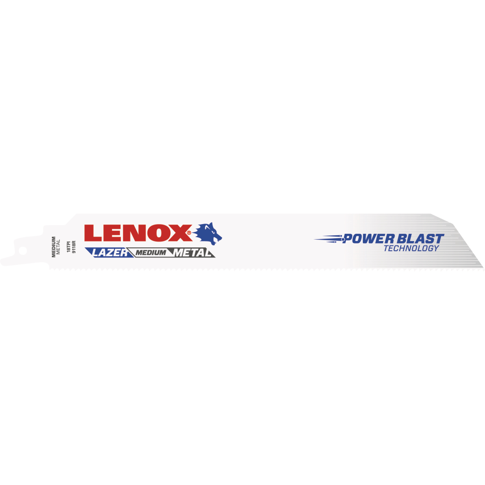 LENOX Säbelsägeblatt 229x25x1,1mm 18Zähne 5er-Pack