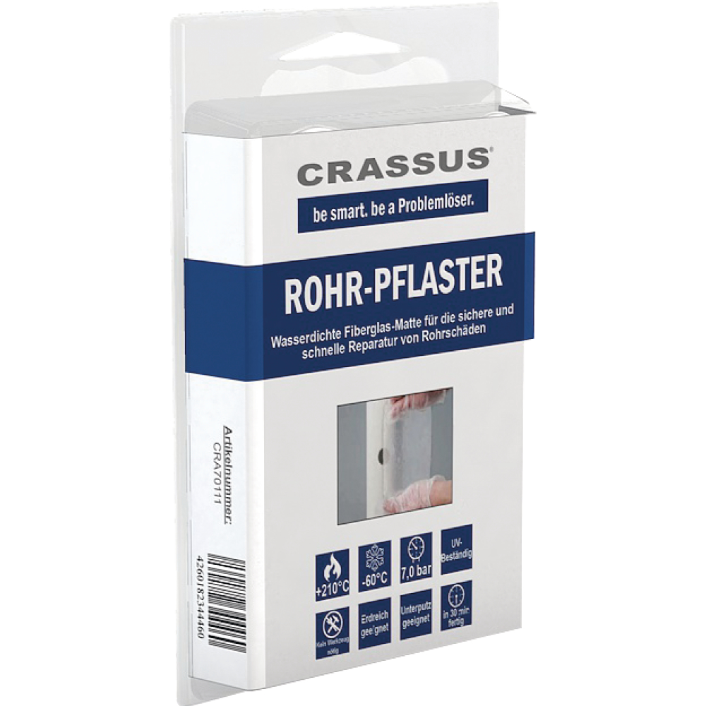 Rohr-Pflaster CRP 10/15 f. Reparaturen v. Flächen