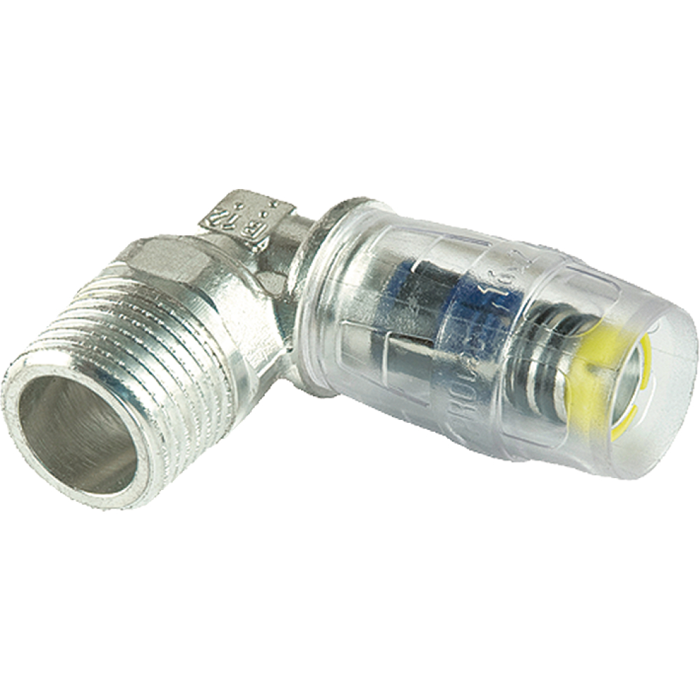 Steck-Winkel 90° AG Metall