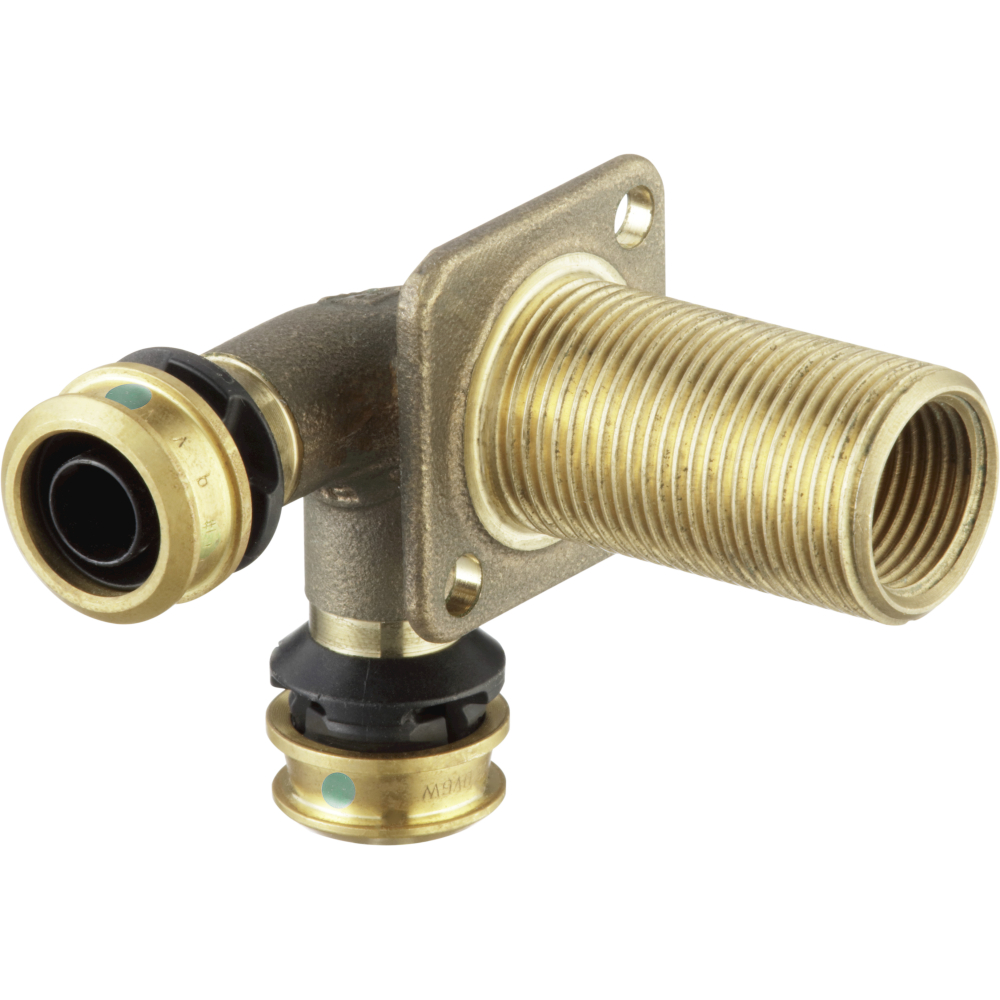 Viega Doppelwanddurchführung SC Raxofix 5332.4 in 16mmxRp1/2xG3/4x35mm Sibr