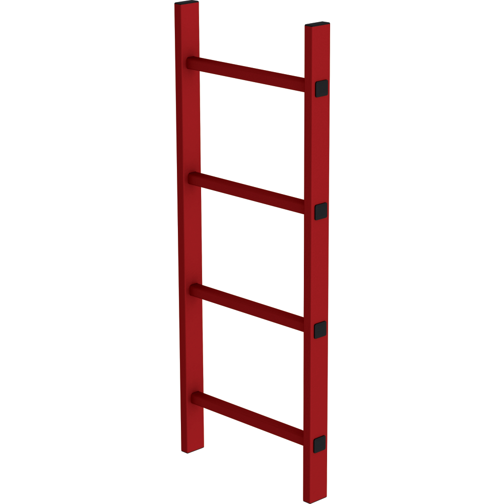 Schachtleiter 12 Sprossen L 3,36 m B450 mm LW 300 mm GFK