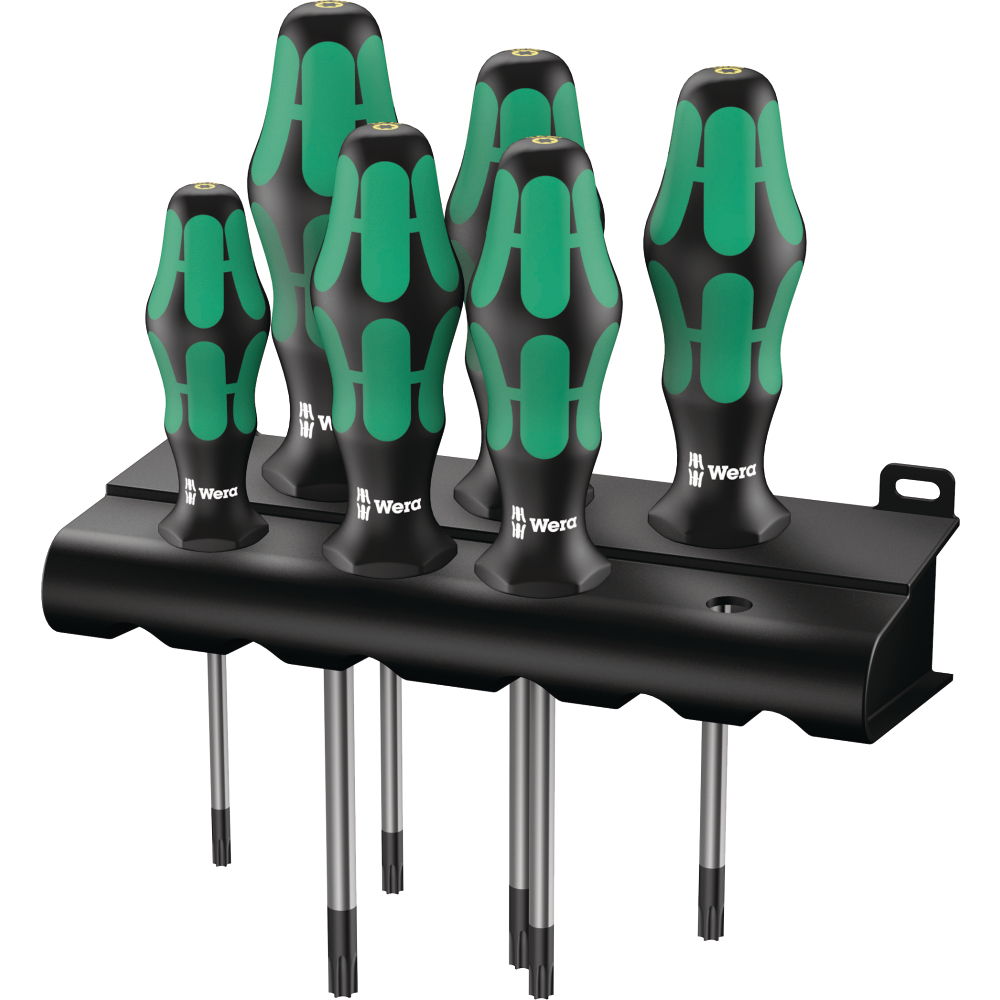 Schraubendrehersatz 6-tlg Wera 367/6 Torx