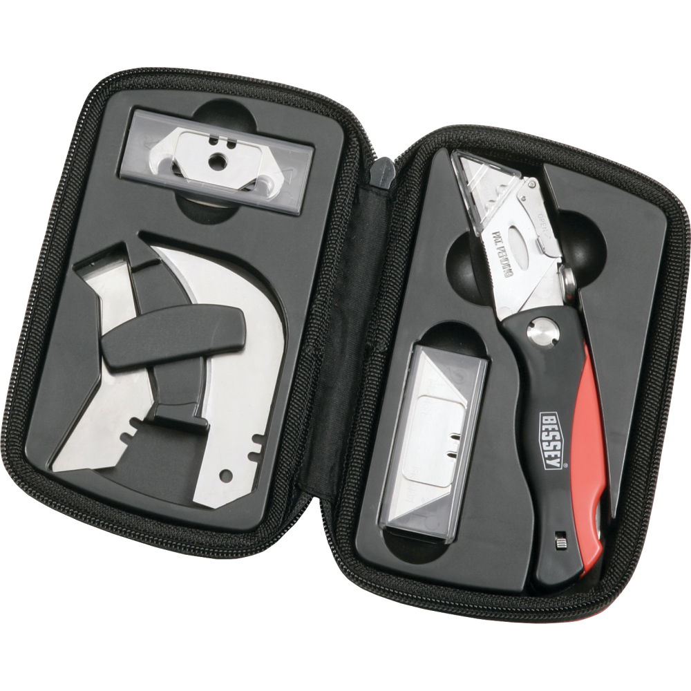 BESSEY Klingenklappmesser-Set DBKPH-Set i.Tasche