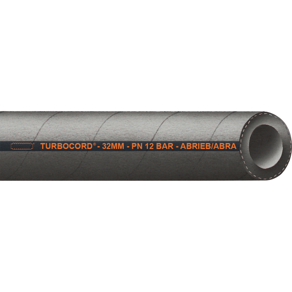 Sandstrahlschlauch Turbocord, schwarz, 12bar, 13 x 27 mm
