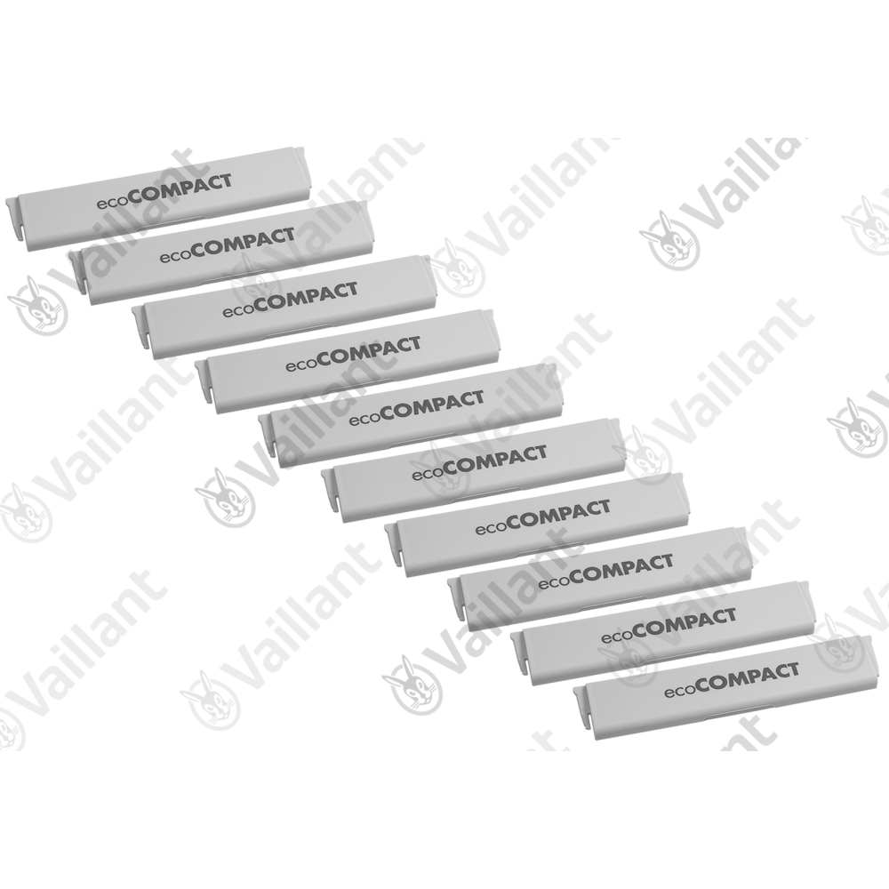 Vaillant Firmenschild, ecoCOMPACT Vaillant-Nr. 0020198240