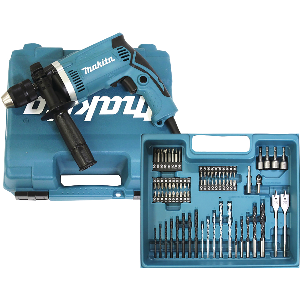 Makita Schlagbohrmaschine HP1631KX3 710W