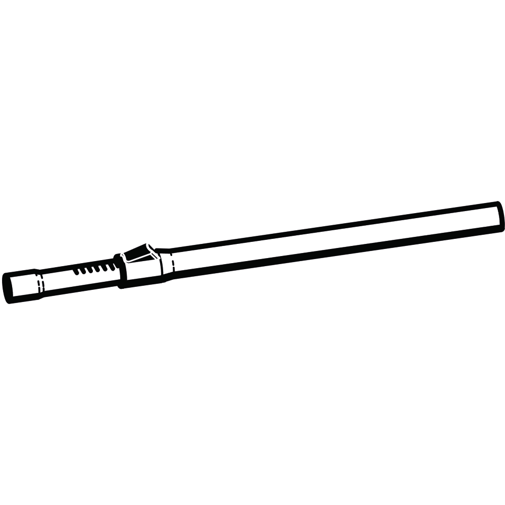 Nilfisk Teleskoprohr 550-970mm Edelstahl System 36