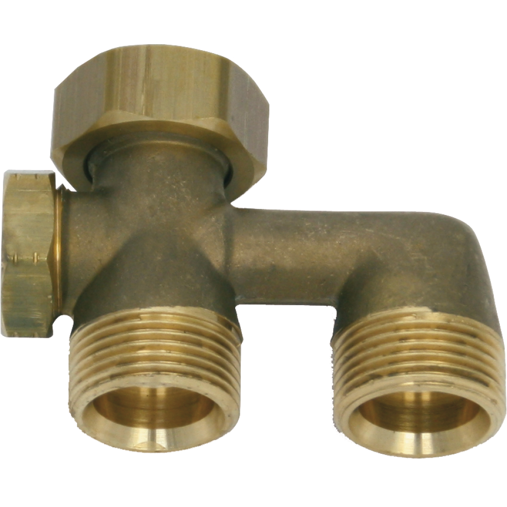 Duo-Verschraubung Roth 3/4" Eurokonus