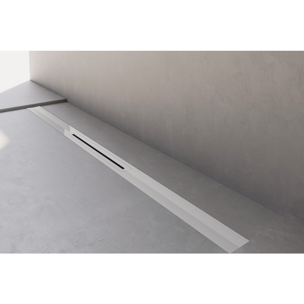 Duschrinne FORMAT Tec Pure-F Edelstahl poliert