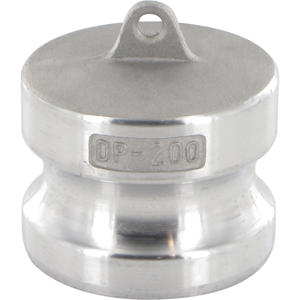 Kamlok Vaterteil Typ DP DN50, Stopfen, Alu