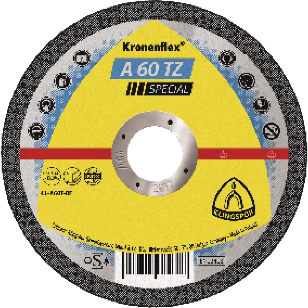 Trennscheibe gerade A60TZ 125x1mm KLINGSPOR