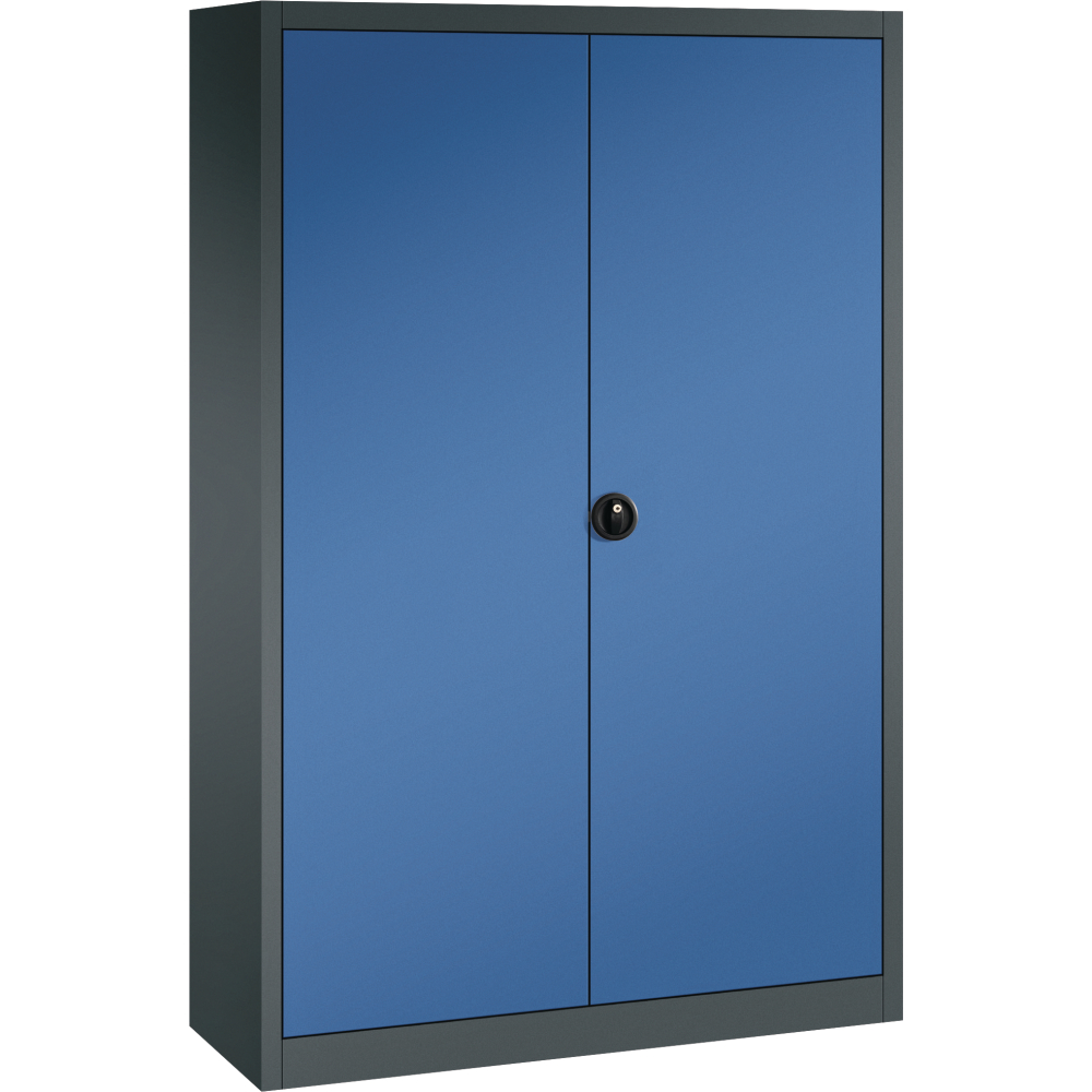 Flügeltürenschrank FORUM 4 Böden, 70kg Traglast H1950xB1200xT600mm RAL