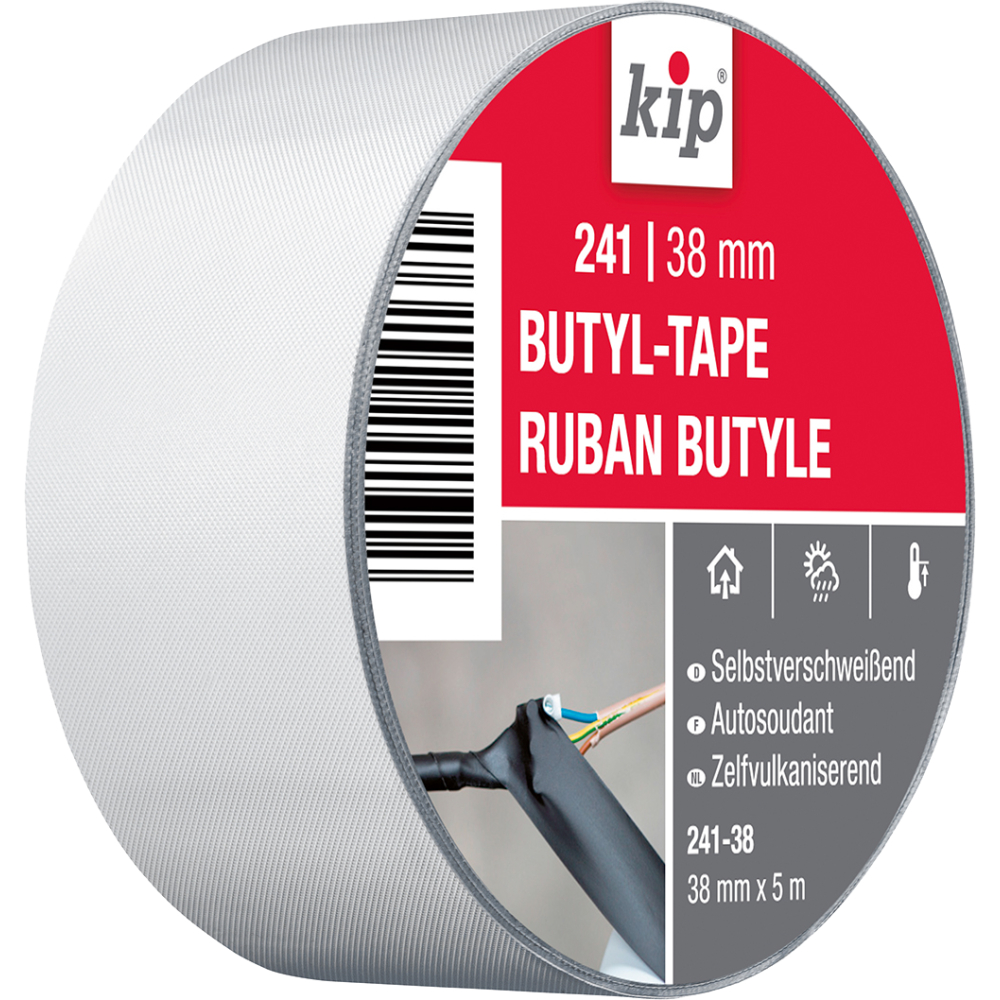 Kip Butylkautschukband 241-38  38mm x 5m