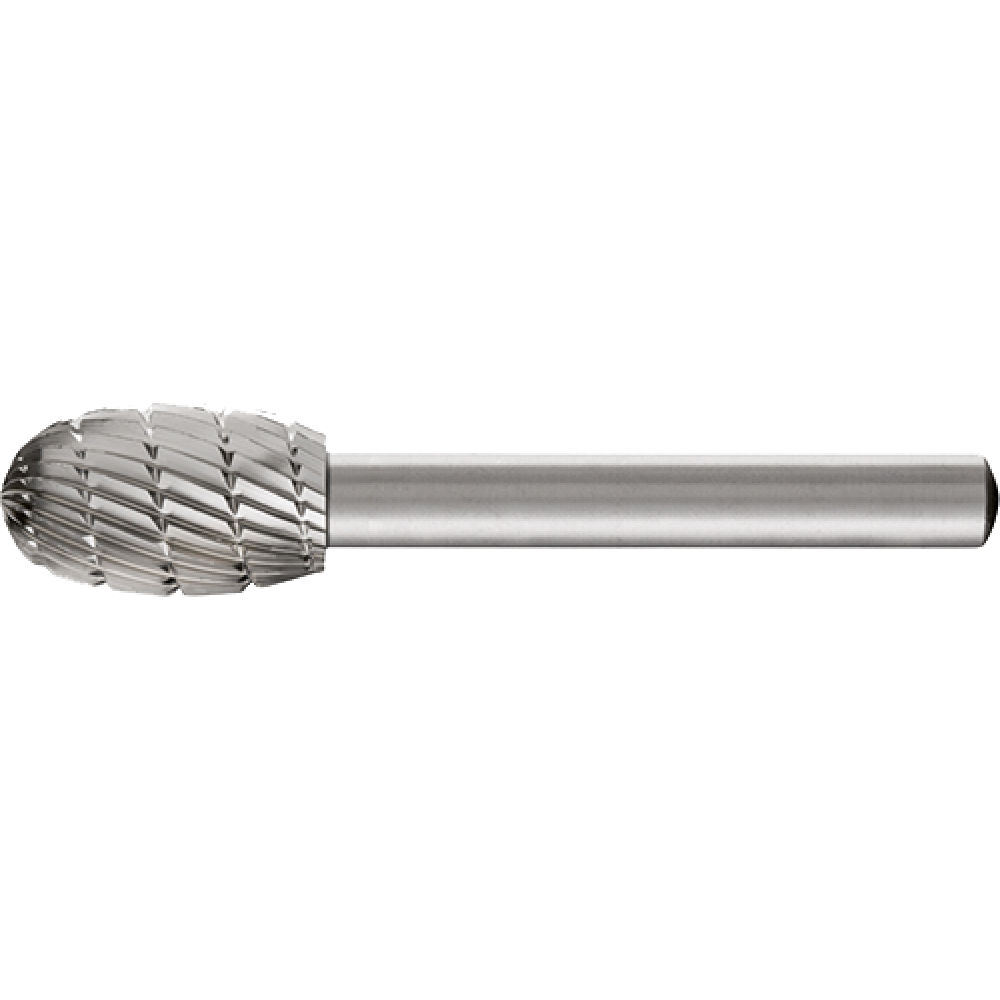 HSS-Frässtift, 6 mm-Schaft, Tropfenform O