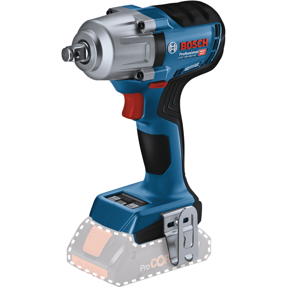 Bosch Akku-Drehschlagschrauber 18V c&g GDS 18V-450HC 1/2" 450Nm solo