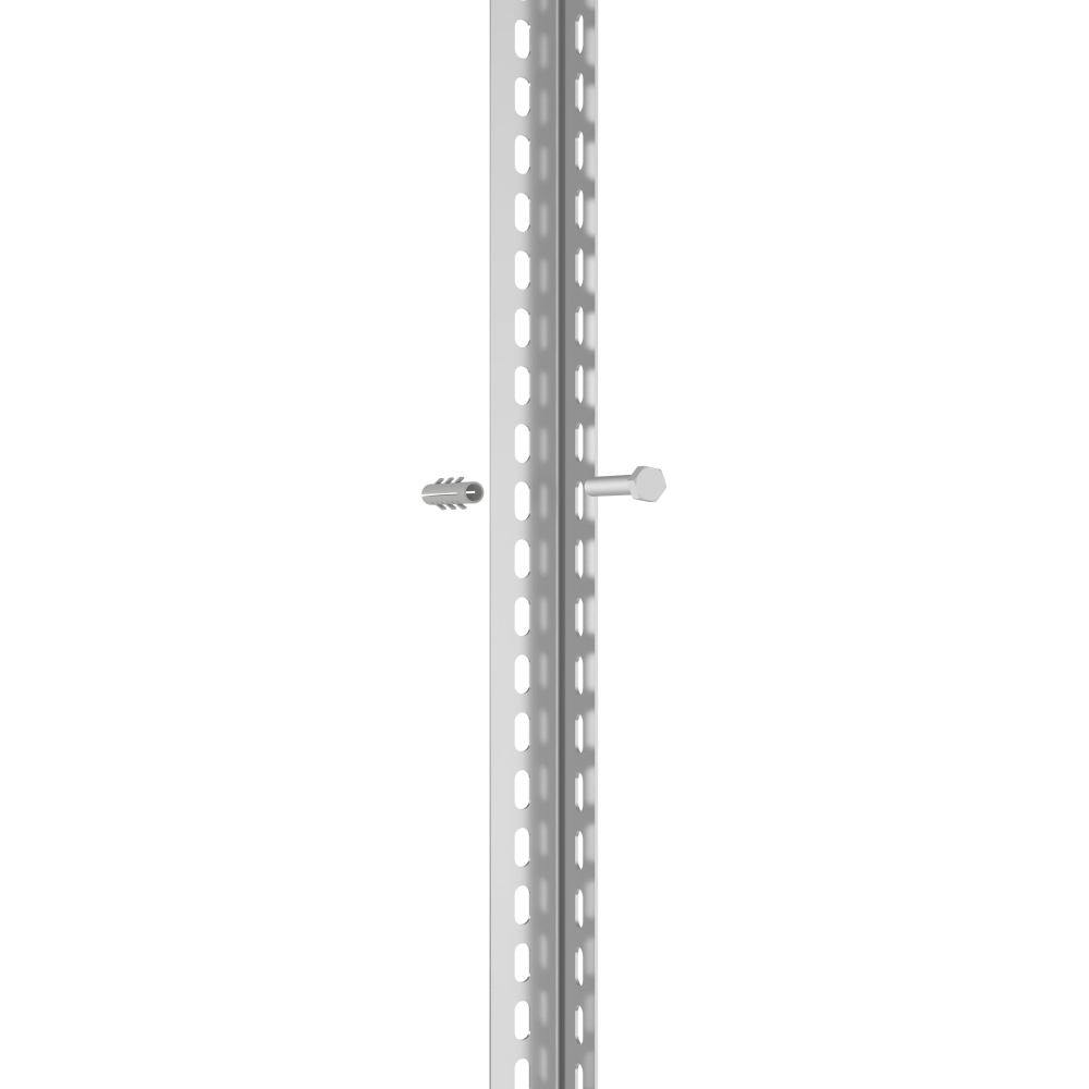 Wandbefestigungsset für SCHRAUB-Grundregal
