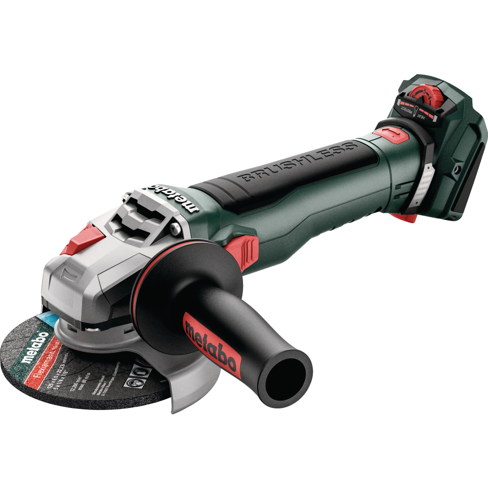Metabo Akku-Winkelschleifer 18V P+M WVB 18 LT BL 11-125 Quick 125mm Solo