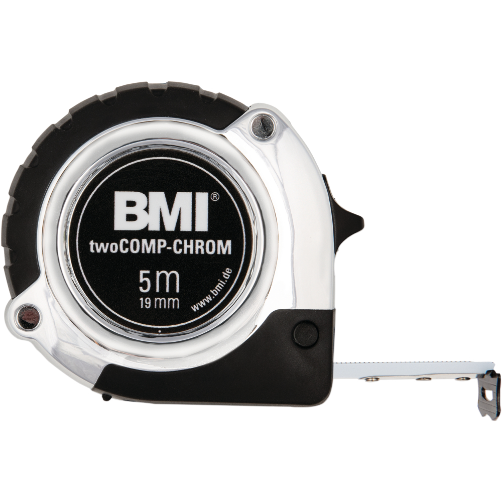 Taschenbandmaß twoCOMP 475 chrom