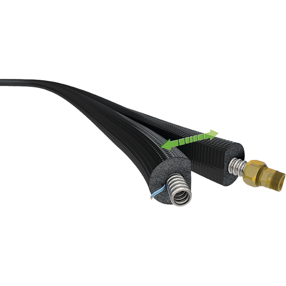FORMAT Tec DuoSolar DVE e-Save 20mm, DSD 19mm, Länge 15 m, schwarz