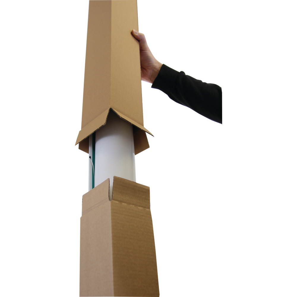Karton 1-wellig,VE25, 108x108x430mm, A2,Q.1.2