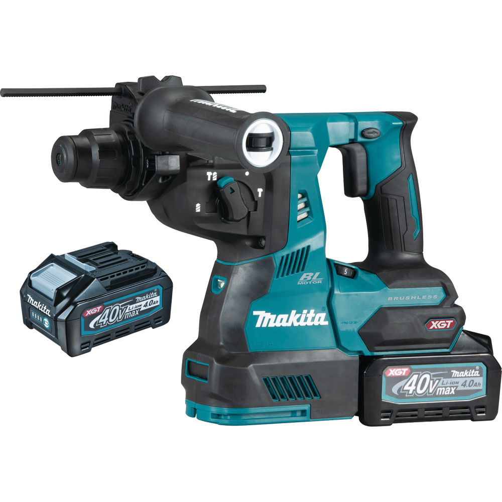 Makita Akku-Kombihammer HR003GM201 40V 2x4Ah 2,8J