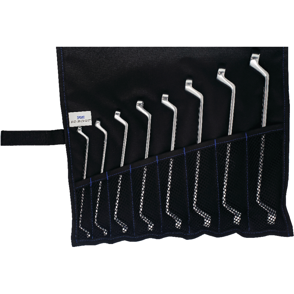 FORUM Doppelringschlüssel-Satz DIN838 6-22mm 8-teilig in Rolltasche