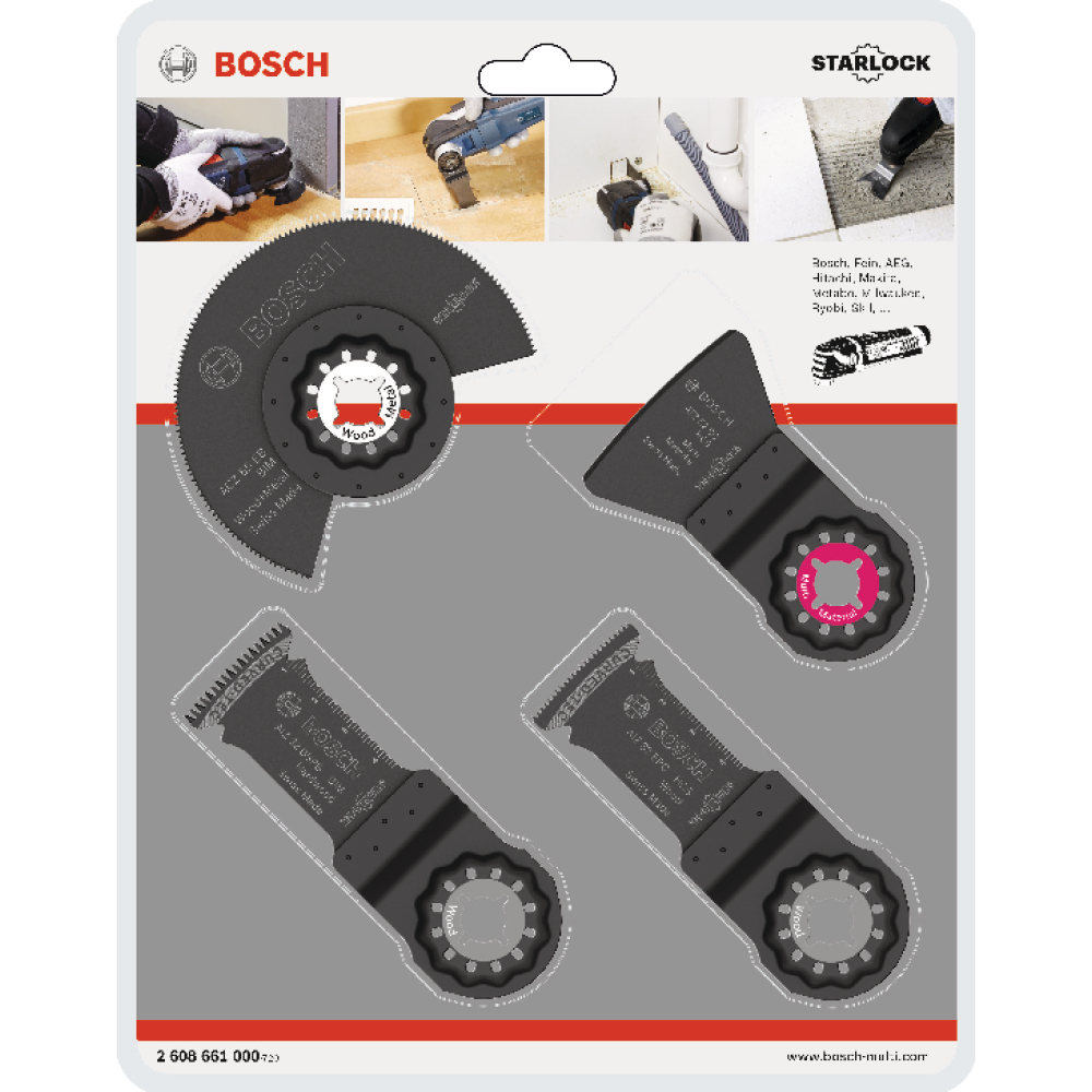 Bosch Boden-Einbauset 4tlg.