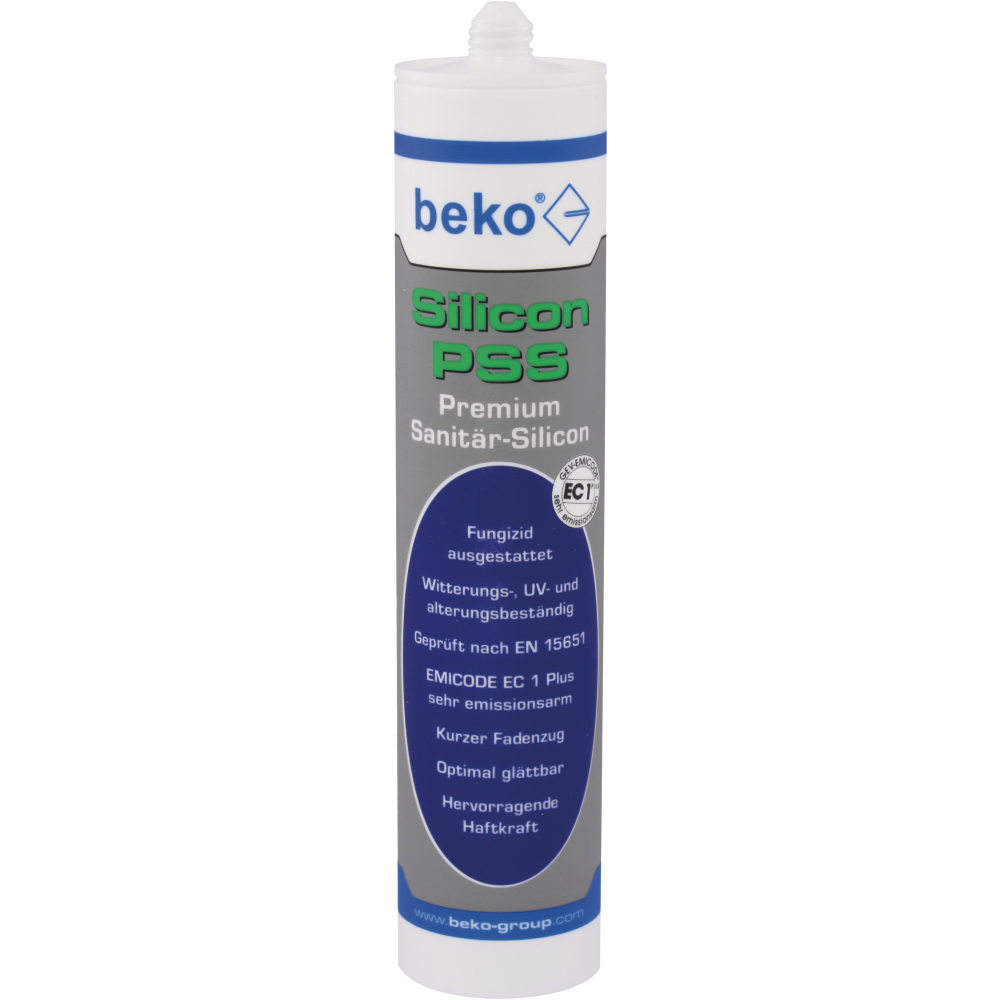 Beko Premium-Sanitär-Silikon 310ml dunkelgrau