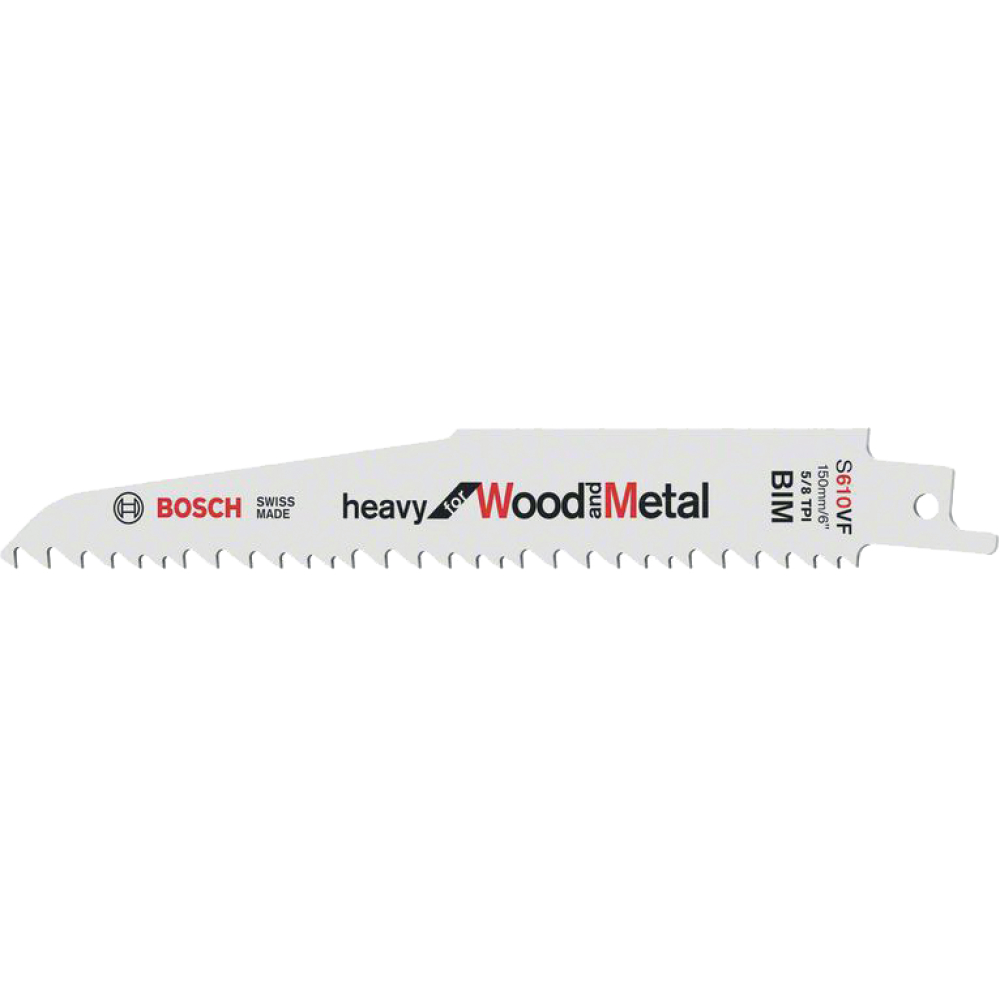 Bosch Säbelsägeblatt S 610 VF PRO Multi Material Demolition 5er-Pack