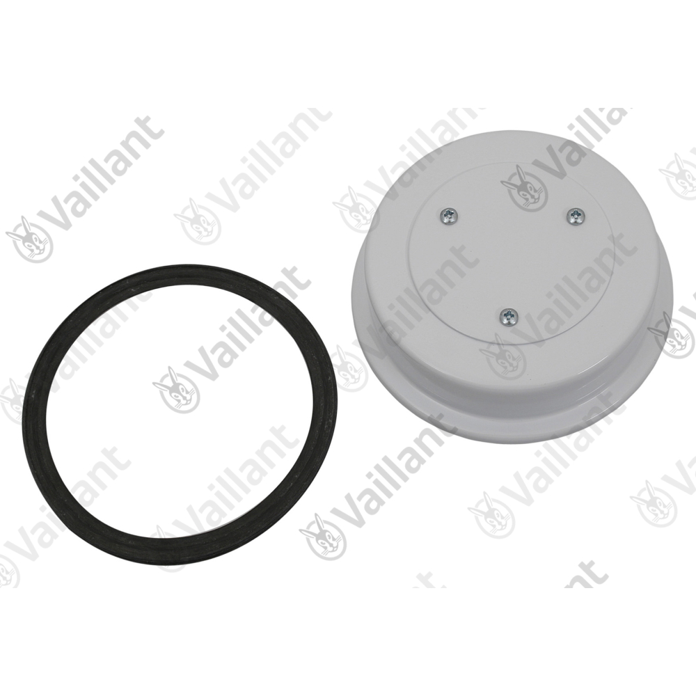 Vaillant Deckel, variabel DN 125 mit Dichtung Vaillant-Nr. 076169