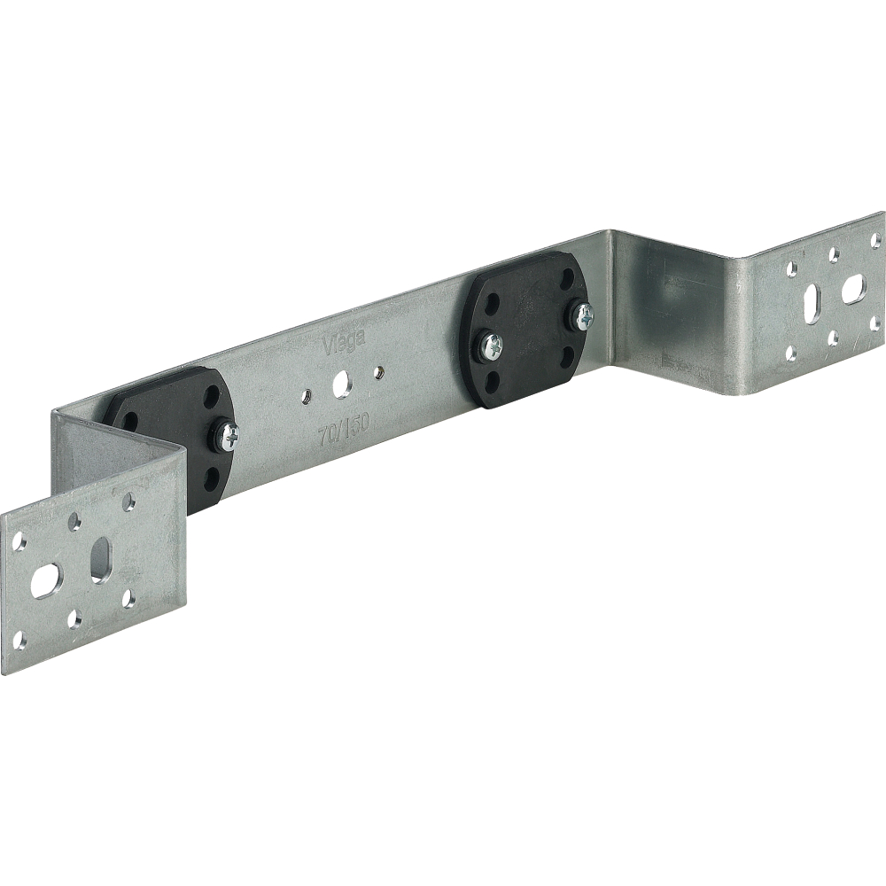 Viega Halterung 2021.7 in 370x230x40mm Stahl verzinkt