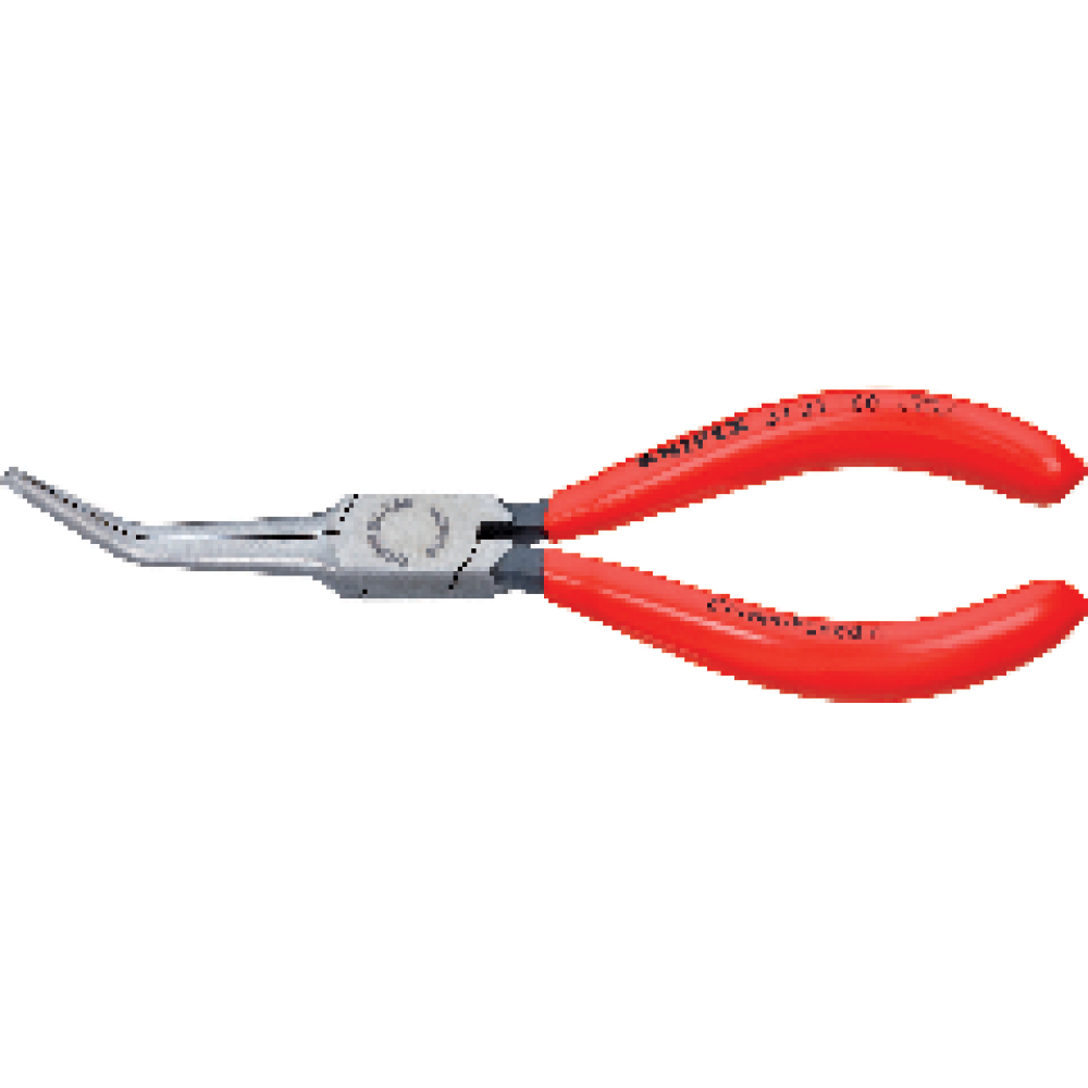 KNIPEX Nadelzange gebogen mit Kunststoff-Griffen 160mm