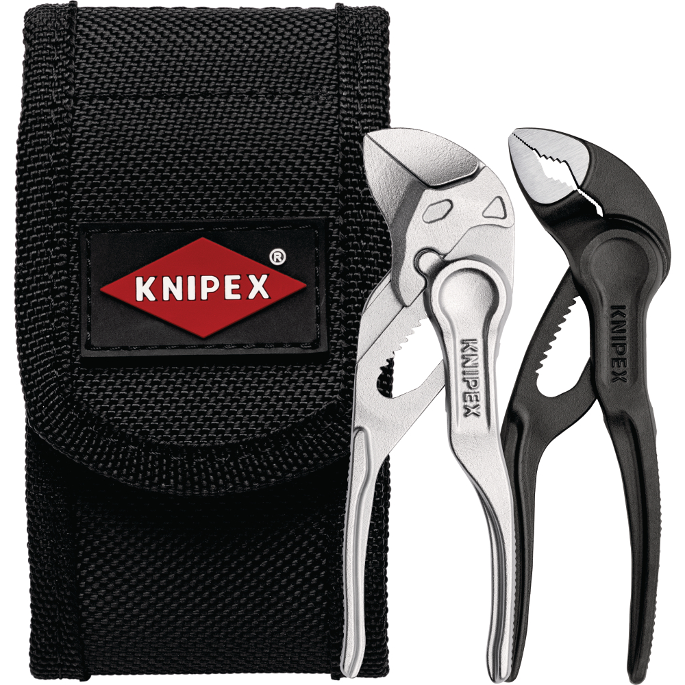 Zangensatz XS 2-tlg. mit Werkzeugtasche Knipex