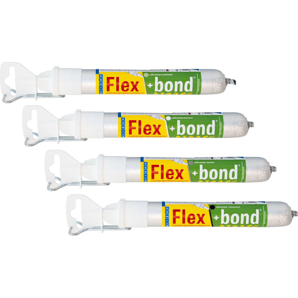 WEICON Flex+bond schwarz 85ml Tube