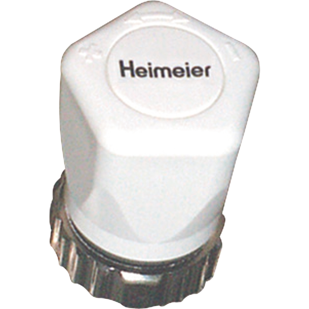 Heimeier Handregulierkappe M30 x 1,5 mm mit Rändelmutter, weiß RAL 9016