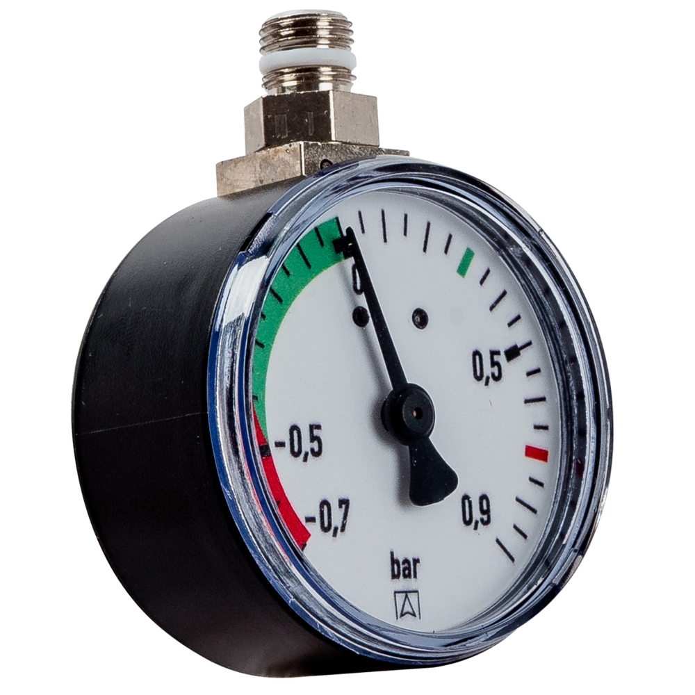 Wolf Manometer Vakuum G1/8" Floco-Top II, für TOB-18
