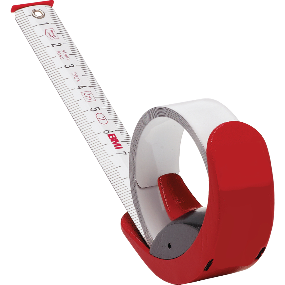 PfTmeter Bandmaß 2m mit 16mm Edelstahlband