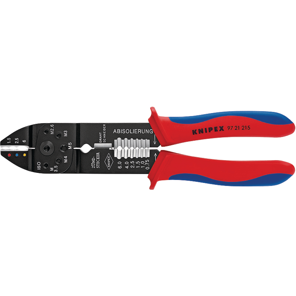 Crimpzange 230mm Knipex Kapazität 0,5-6,0mm²