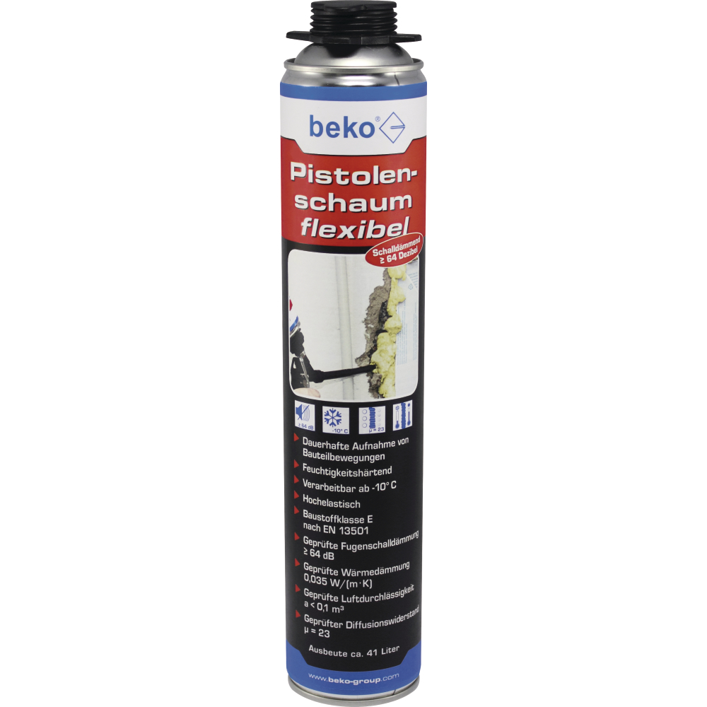 beko Pistolenschaum flexibel 41l 750ml