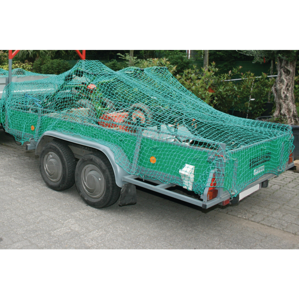 Abdecknetz 2,5x3,5 m MW 35 schwarz ohne Gummi