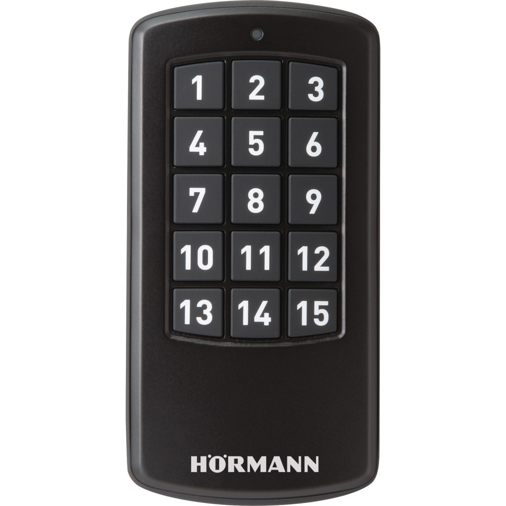 Handsender Industrie BiSecure HSI 15 BS 15 Tasten m. Gürtelclip und Umhängeband