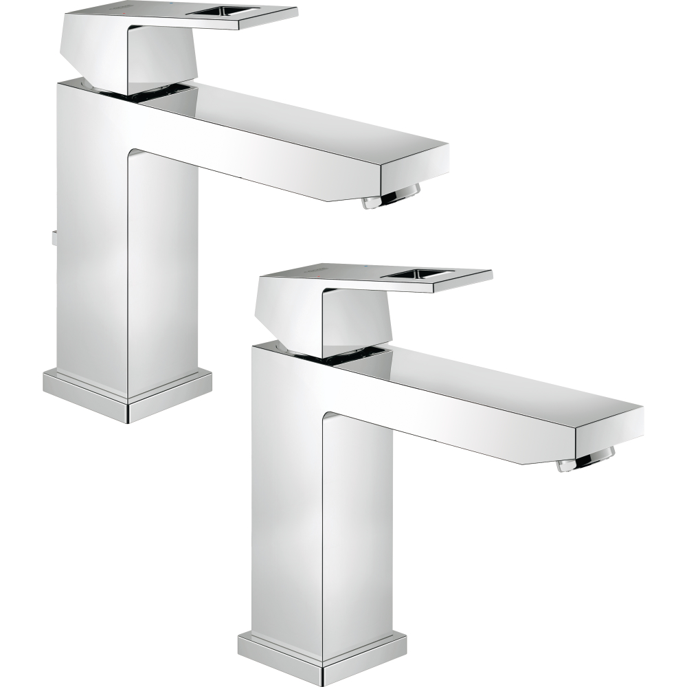 Waschtischarm. Eurocube 23446 chr. glatter Körper