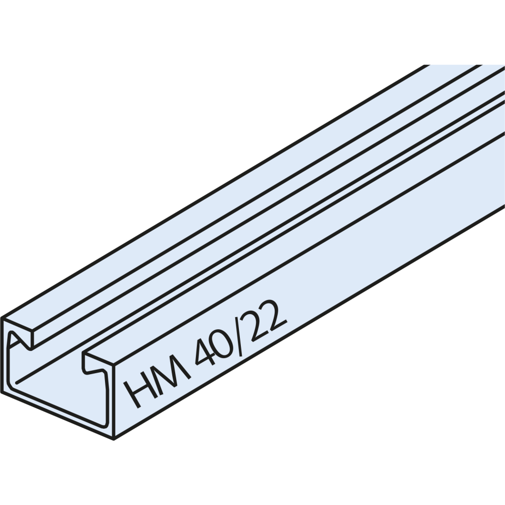 Montageschiene HM 40/22